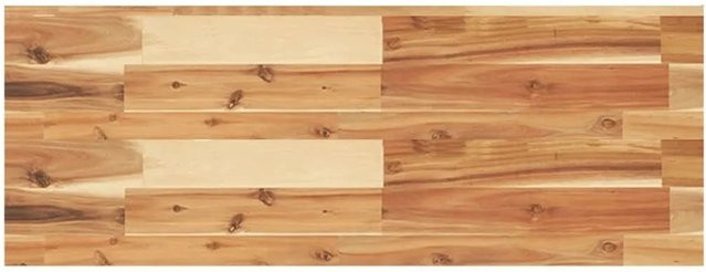vidaXL Schweberegal aus Massivholz Akazie, Ölbehandelt, Braun, B/T/H: 80 x 30 x 4 cm - Bild 1