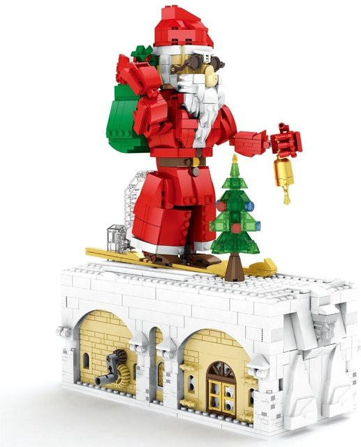 Reobrix Weihnachtsmann Mechanik Set 1039 Teile ab 14 Jahren - Bild 1