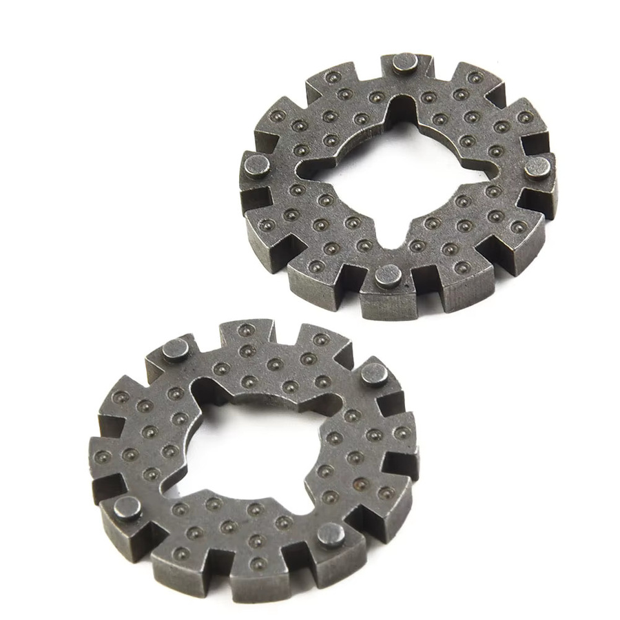DAZZLEEX 2 Stück Universal Multi-Tool-Schaft Adapter für oszillierende Sägeblätter in Grau - Bild 2