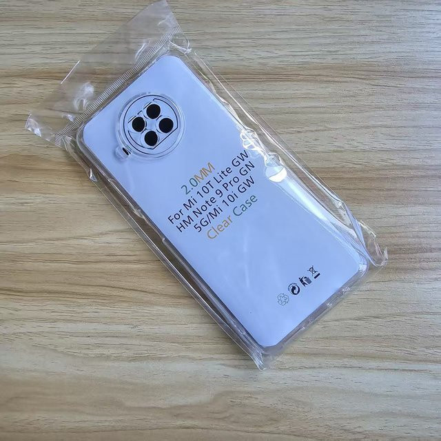 Transparente Silikon Hülle für Xiaomi Mi 10T Lite und Xiaomi Mi 10i mit Linsenschutz - Bild 1