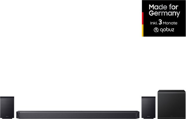 Samsung Q-Serie Soundbar HW-Q935GH 9.1.4-Kanal mit Subwoofer und Rücklautsprechern in Schwarz - Bild 1