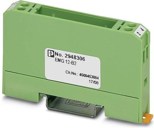 Phoenix Contact EMG 12-B2 Hutschienen-Gehäuse aus Kunststoff in Grün, 10 Stück - Bild 1
