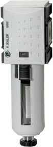 Riegler Filter FUTURA mit PC-Behälter und Schutzkorb, 5 µm, BG 4, G 1, HA, Weiß - Bild 1