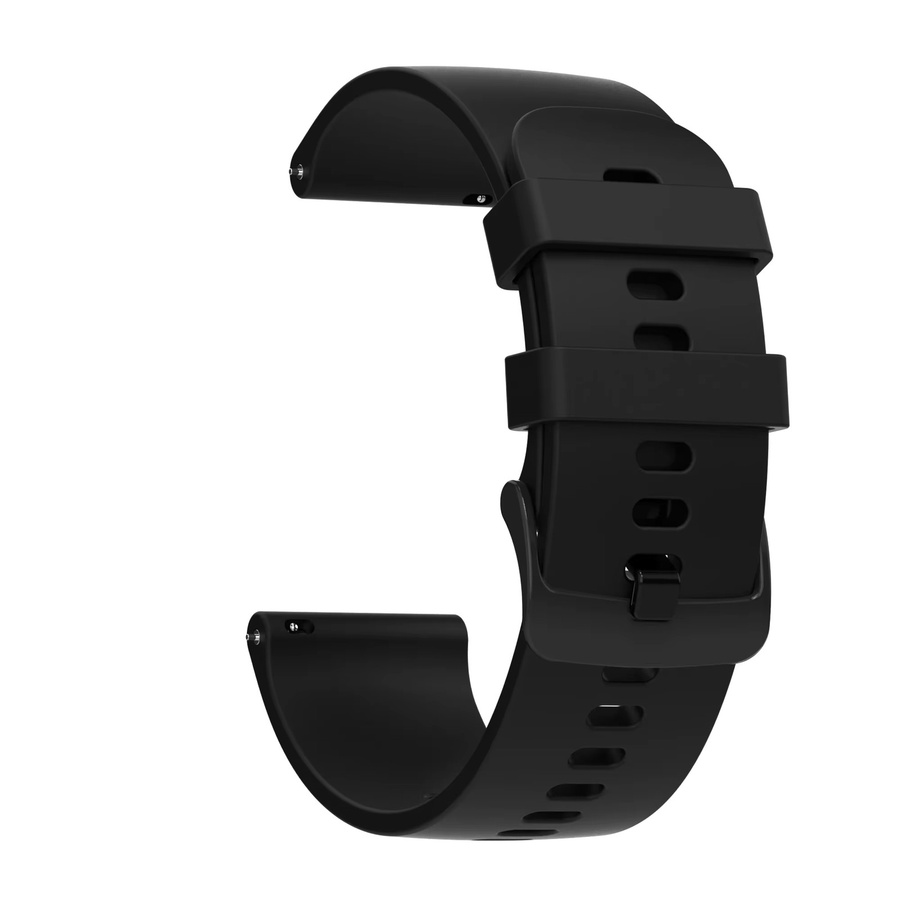 CAOWTAN Uhrenarmband Silikon, Schwarz, Unisex - Bild 2