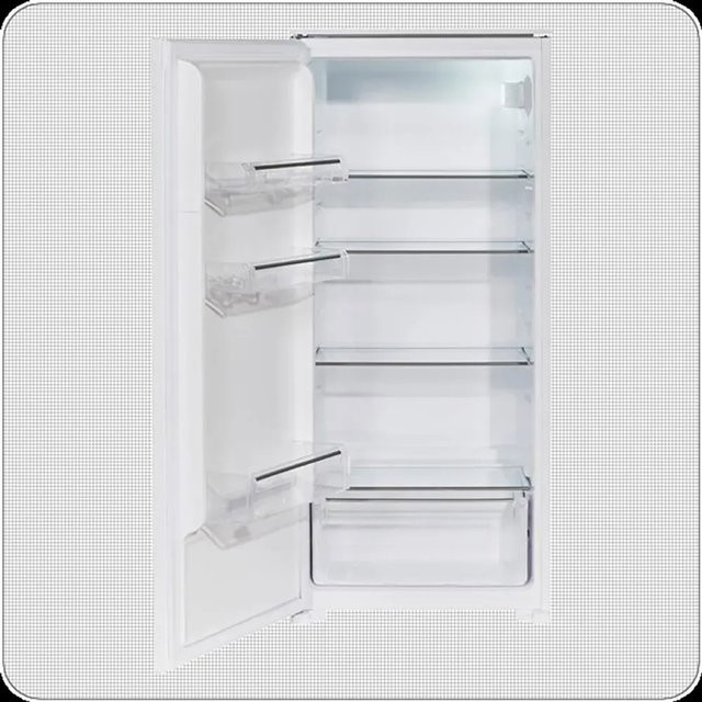 Wolkenstein Einbaukühlschrank WKS225.0EEB Weiß B/T/H: 54 x 54 x 123 cm - Bild 1
