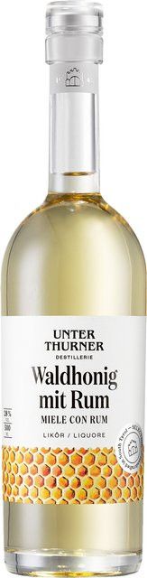 Unterthurner Waldhoniglikör mit Rum, Italien, 28% Vol., 0,5 l - Bild 1