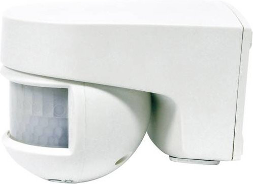 ORBIS Wand Bewegungsmelder OB134312 Weiß IP55 mit 200° Erfassungsbereich - Bild 1