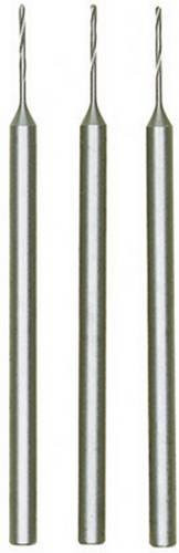 Proxxon Micromot 28 864 Leiterplatten-Bohrer Twist Drill in Silber, 3er-Set, Durchmesser: 0,5 mm, Länge: 44 mm - Bild 1