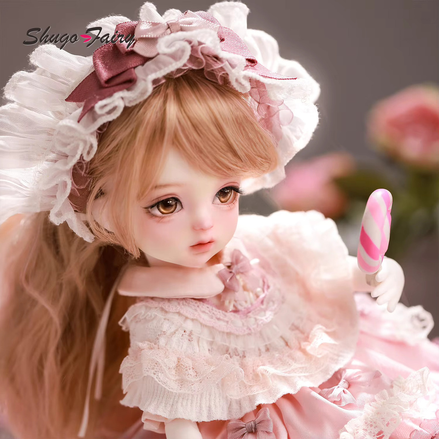 ShugaFairy Yomi Bjd Puppe 1/6 Fullset, Rosa, Prinzessin - Bild 2
