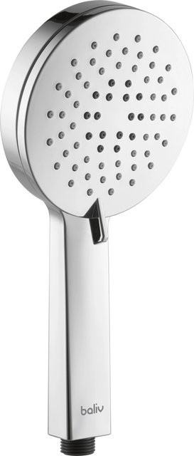 baliv Handbrause HBR-120.130 Verchromt, Rund, Durchmesser: 12 cm - Bild 1