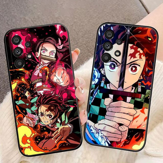 Anime Demons Slayer Tanjiro Handyhülle für Samsung Galaxy A-Serie in Multicolour - Bild 1