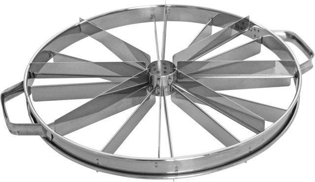 Schneider Torteneinteiler 8/12-teilig aus Edelstahl in Silber, Höhe: 5,3 cm, Durchmesser: 33 cm - Bild 1