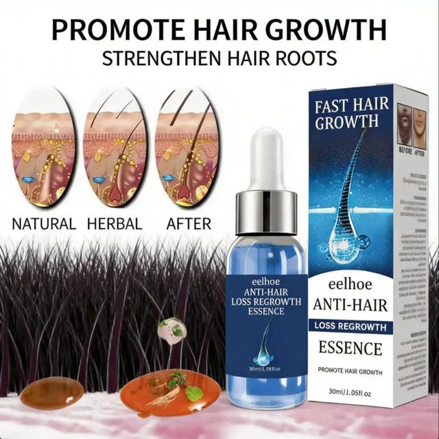 eelhoe Biotin-Öl für Herren, Haare und Kopfhaut - Bild 1