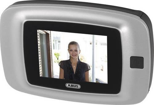 ABUS ABTS38824 Digitaler Türspion mit TFT-Display in Silber - Bild 1