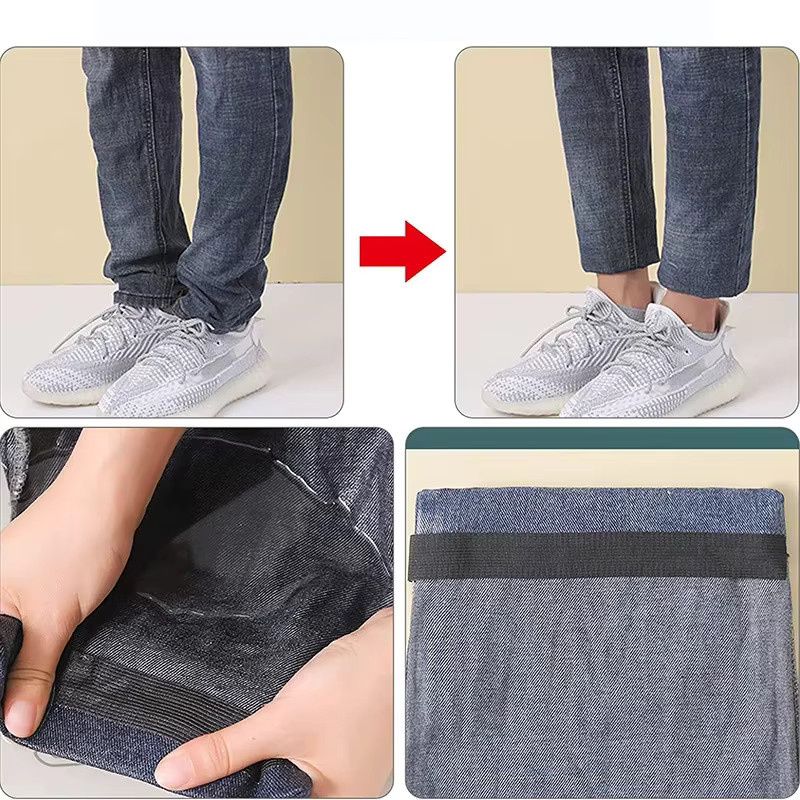 Selbstklebendes Saumband zum Aufbügeln für Hosen und Jeans in Schwarz, DIY-Nähstoff zum Verkürzen von Kleidung - Bild 5