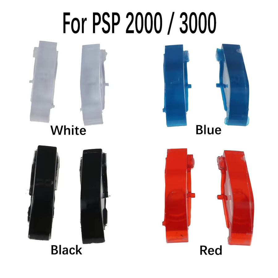 JCD Ersatz L R Trigger-Tasten für PSP 2000 und PSP 3000 in Weiß, Blau, Rot oder Schwarz - Bild 2