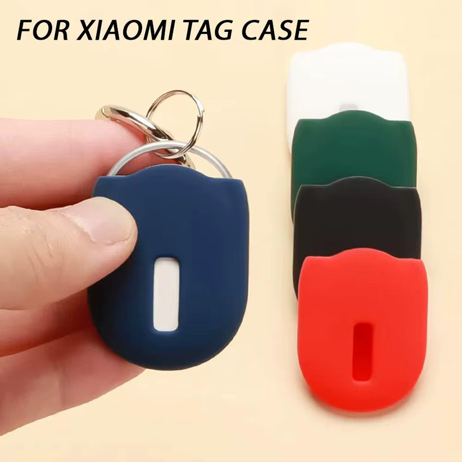 Stoßfeste und kratzfeste Silikon-Schutzhülle für Xiaomi Tag in Grün - Bild 3