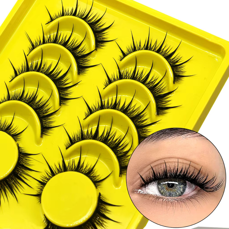 VELTRINAY Manga Lashes Künstliche Wimpern, Unisex - Bild 2