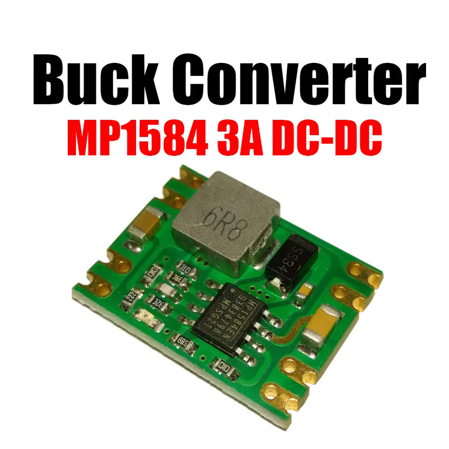 MP1584 3A DC-DC Buck Modul Abwärtsspannungsregler Grün - Bild 2