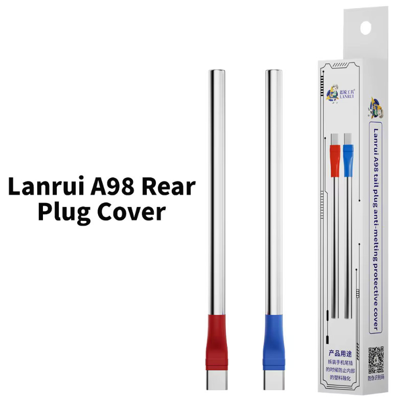 LANRUI A98 USB-C Anschluss-Schutzabdeckung und Werkzeug zur sicheren Demontage des Mobiltelefon-Ladeanschlusses - Bild 3