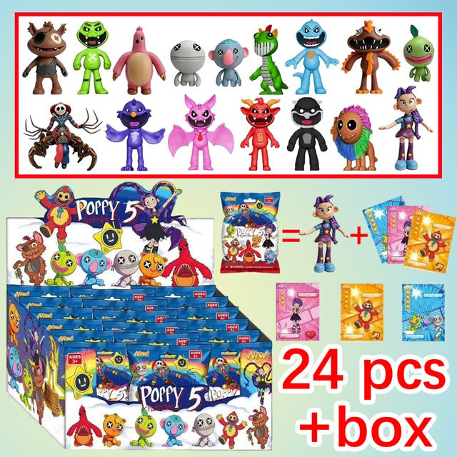 Bandai Bobi Game Series Blind Box, Charakterfiguren, 2-24 Stück, ab 3 Jahren - Bild 1