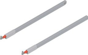 Blum Längsreling für TANDEMBOX intivo und antaro, Frontauszug, Nennlänge: 550 mm, Farbe: Weissaluminium/Grau - Bild 1