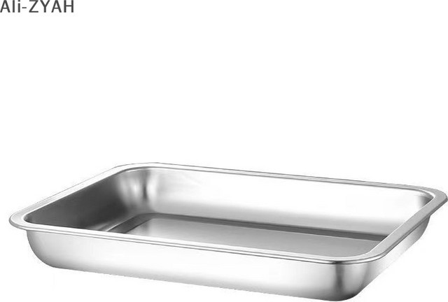 JETTING Rechteckiges Grilltablett aus Edelstahl in Silber für Fleisch und Wurst - Bild 1