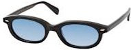 Gast VENUS VNS03 Sonnenbrille, Unisex, Vollrand, Cat-Eye, Kunststoff, black, blue - Bild 1