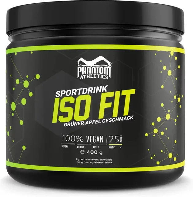 Phantom Athletics, Sportgetränk, Grüner Apfel, 1,0 l - Bild 1