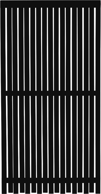 Plus Sichtschutzzaun Nagano aus Nadelholz in Schwarz, B/H: 90 x 180 cm - Bild 1