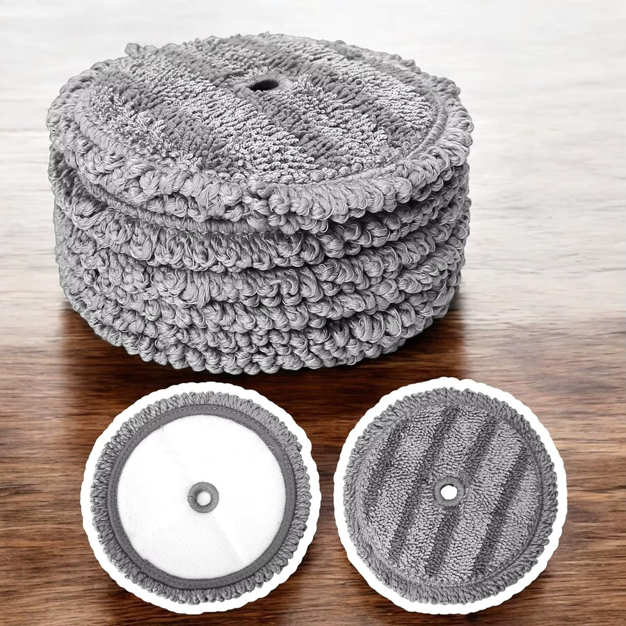 Ersatz-Mopppads grau kompatibel für LG A9 Wisch-Saugroboter und Dampf-Wischmaschinen - Bild 3