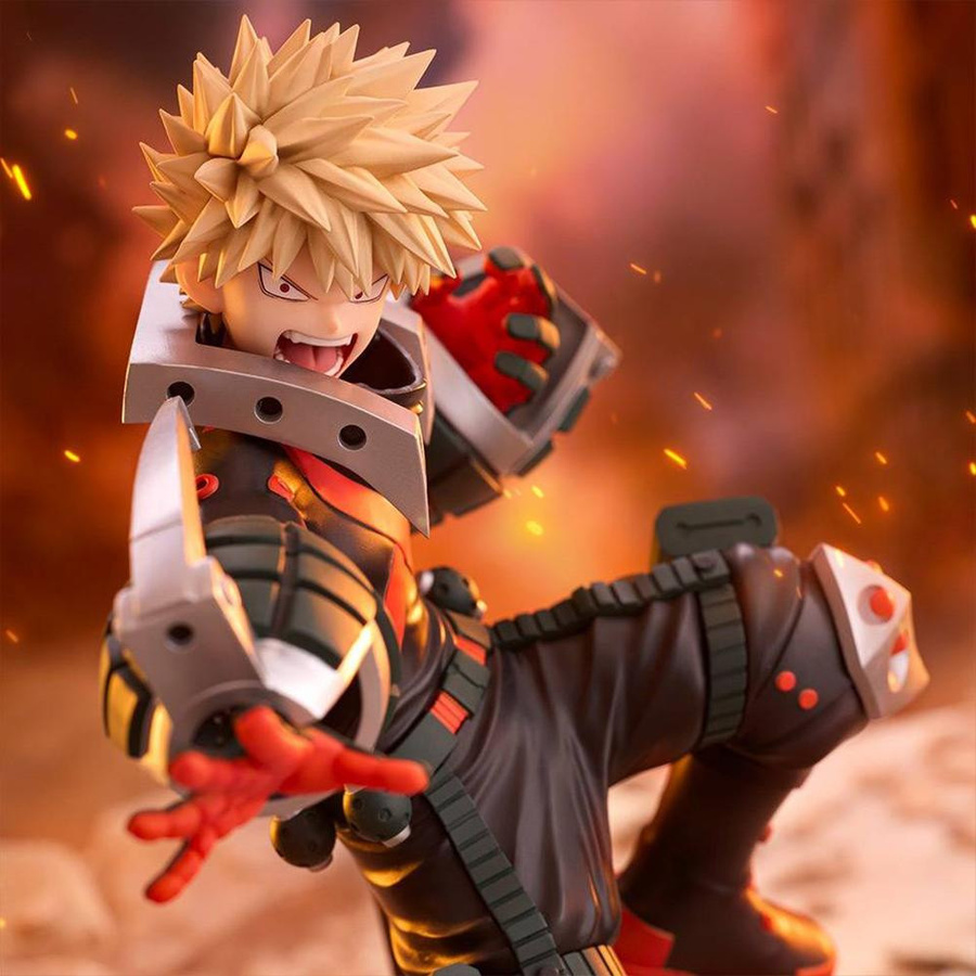 Anime MHA Actionfigur Midoriya Izuku und Bakugou Katsuki Modell aus PVC in Multicolor, Höhe: 16 cm - Bild 3