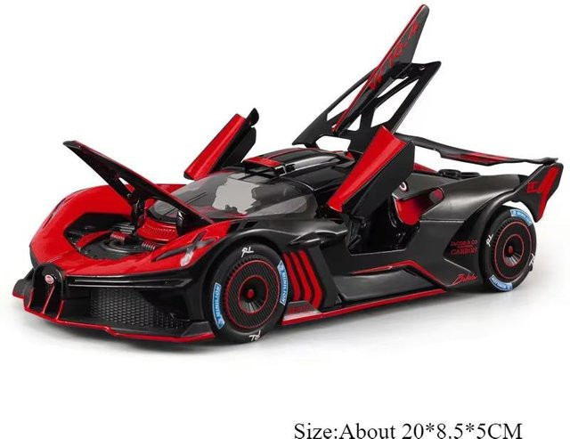 Linyi toy car Lambor Revuelto Bolide, Modell Spielzeug, 1:24, mit Sound und Licht, ab 14 Jahren - Bild 1