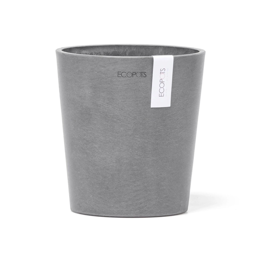 Ecopots Orchideentopf Morinda in Grau im Stein-Look, Durchmesser: 14 cm - Bild 2