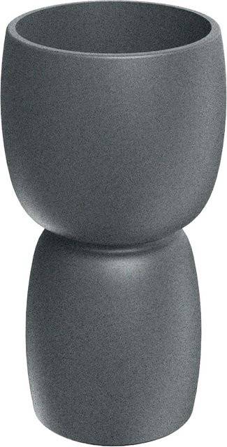 Prosperplast Blumentopf Duala Schmal in Granit Grau, Durchmesser: 30 cm, Höhe: 54 cm - Bild 1