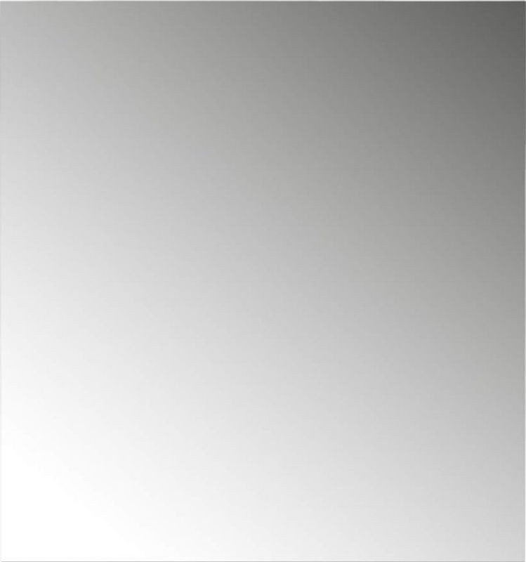 Germania Spiegel in Weiß, rechteckig und rahmenlos, B/H/T: 74 x 80 x 3 cm - Bild 1