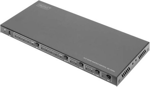 Digitus HDMI Switch 4x2 4K UHD Schwarz - Bild 1