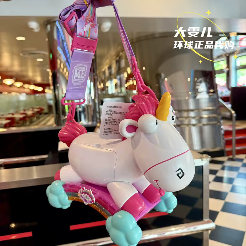 Universal Studios Minion Einhorn Popcorn-Eimer Aufbewahrungsflasche Set - Bild 2