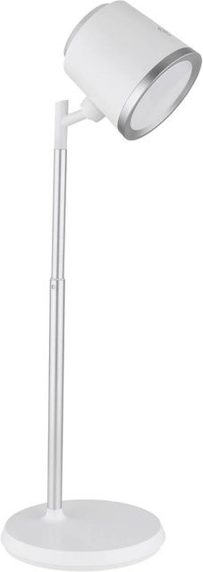 GLOBO LED Tischleuchte aus Aluminium und Kunststoff in Weiß B/T/H: 9 x 15 x 26 cm - Bild 1