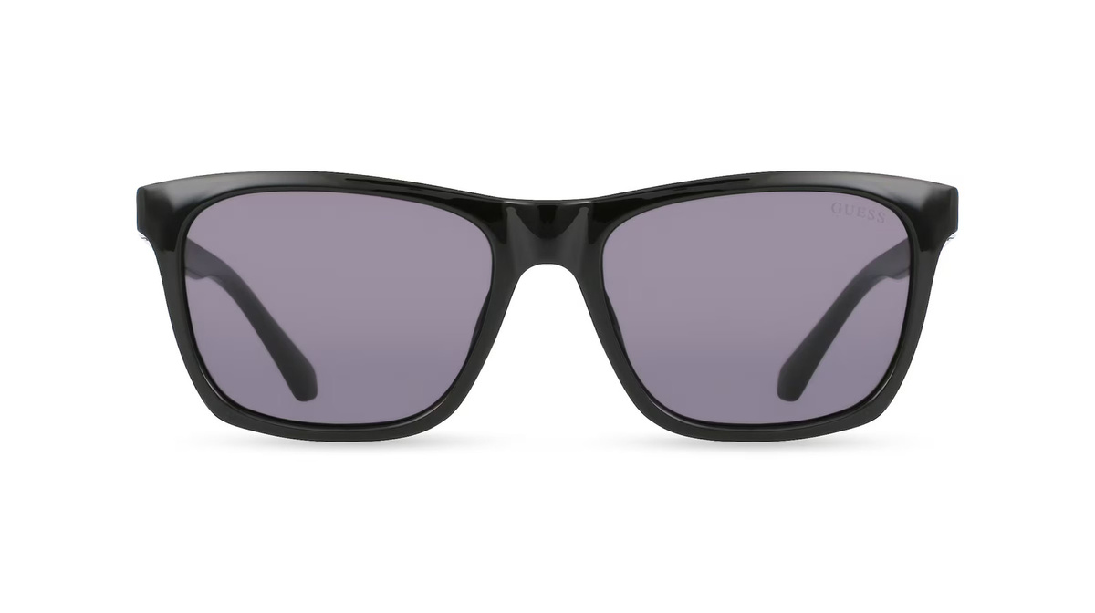Guess GU00044 Sonnenbrille, Herren, Vollrand, quadratisch, Kunststoff, schwarz - Bild 1