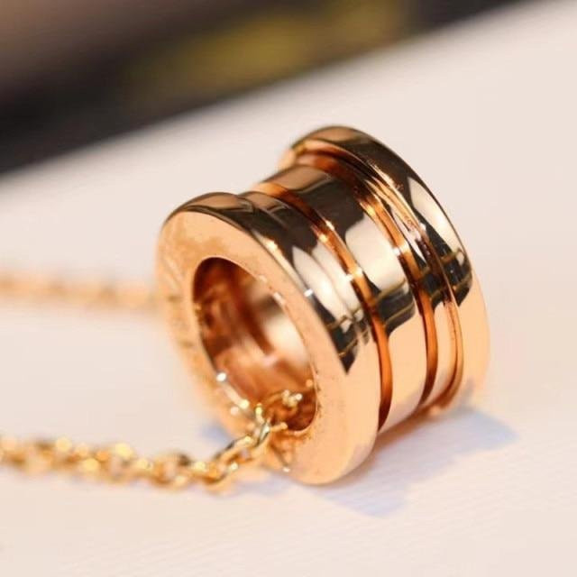 Allbestart Halskette 925 Silber, Roségold, Keramik, Unisex - Bild 1