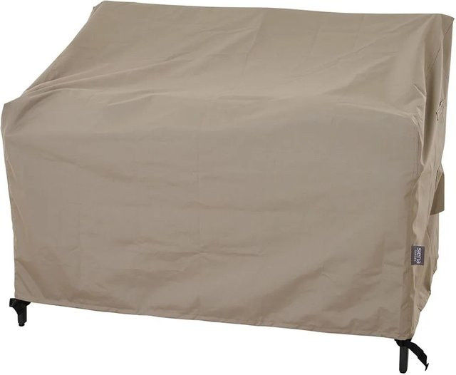 Siena Garden Schutzhülle für Gartenbank Plus, Farbe: Beige, B/T/H: 130 x 75 x 65/85 cm - Bild 1
