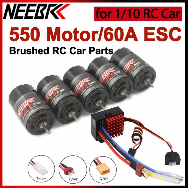 NEEBRC 550 Bürstenmotor 60 A ESC 2-3S, 1/10, Modellteile - Bild 1