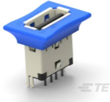 TE Connectivity Serial I/O Connector USB-A in Blau 1775690-2 - Bild 1