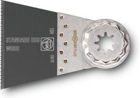 Fein E-Cut Standard-Sägeblatt StarLockPlus für Holz, Kunststoff und Metall, Farbe: Silber, B: 50 mm, H: 65 mm - Bild 1