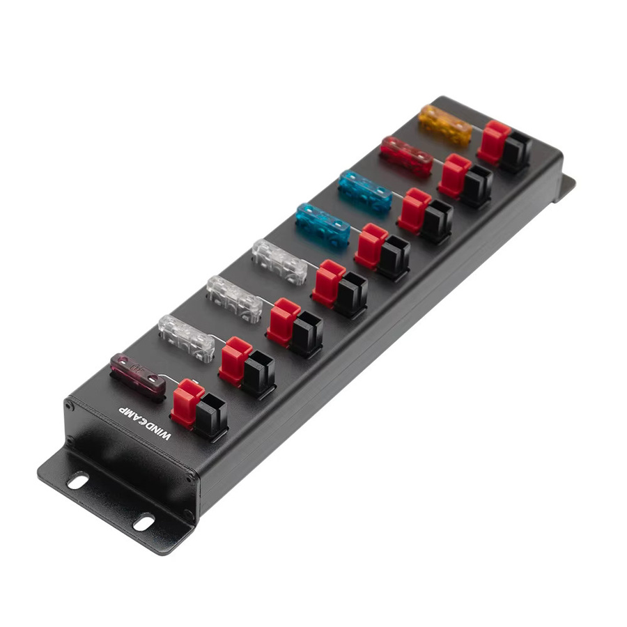WINDCAMP AP8/AP8S 40A Stecker Power Splitter Verteiler für Radio und Zimmer sowie Auto in Schwarz - Bild 5