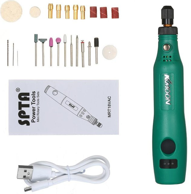 KKmoon Mini-Elektromühlen-Set, grün, Unisex - Bild 1
