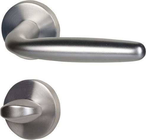 ALPERTEC Rosettengarnitur aus Aluminium in Silber - Bild 1