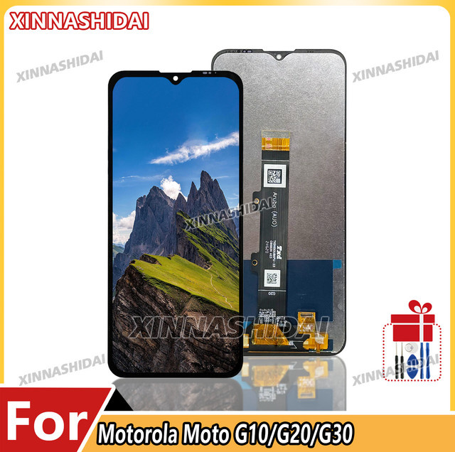 Motorola Moto G10 G20 G30 Ersatz LCD Display mit Touchscreen Digitizer TFT G-Serie in Schwarz - Bild 1