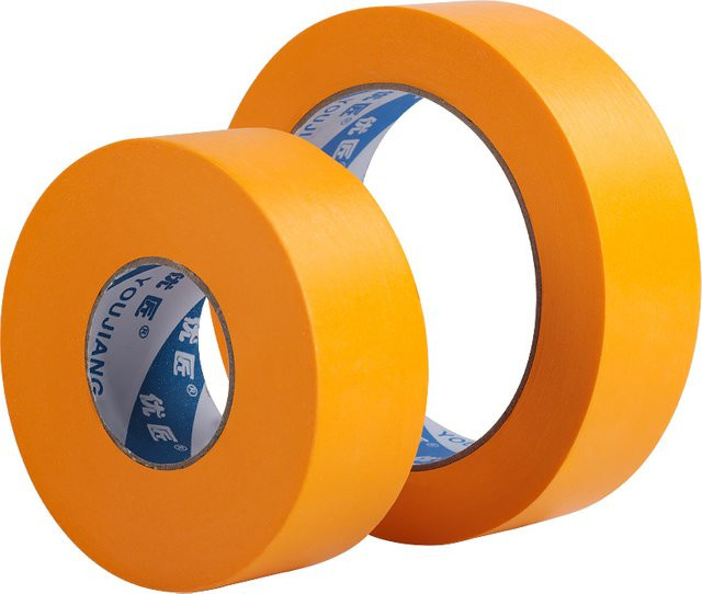 YOUJIANG Abklebeband aus Papier in Gold für Lackierarbeiten und Maskierung - Bild 1